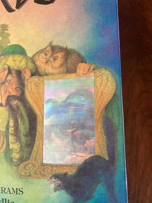 The Two Wizards with 9 magical holograms Książka po angielsku