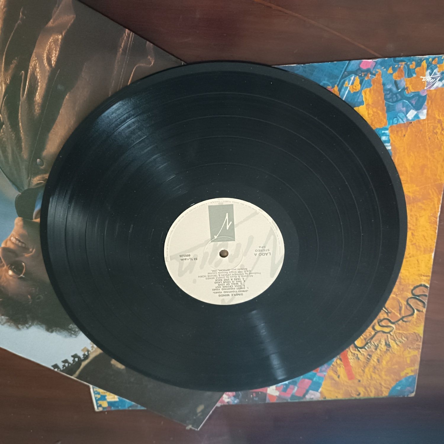 Vinil "Street Fighting Years" Simple Minds.