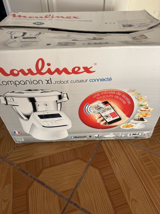 Robot de cozinha cousine campanion xl - moulinex • novo