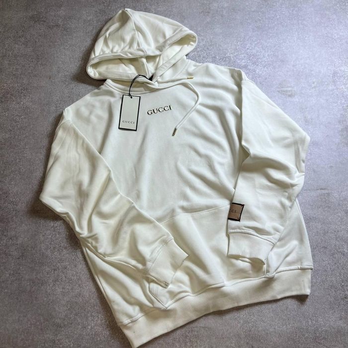 GUCCI 2025!ЛИКВИДАЦИЯ СКЛАДА!Белая женская толстовка M,L худи женское