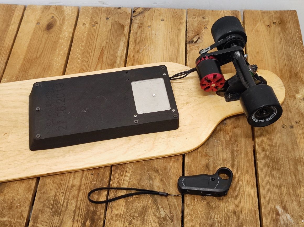 Elektryczny longboard/deskorolka DIY do przerobienia