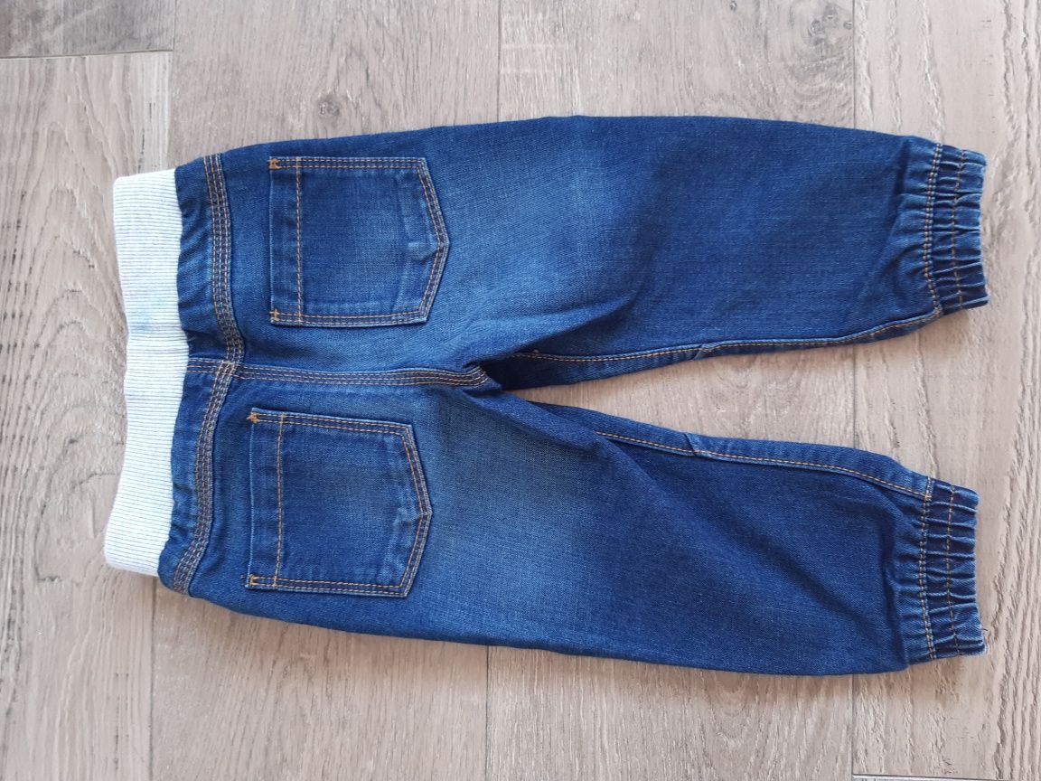 Jak nowe spodnie jeansy F&F r.86