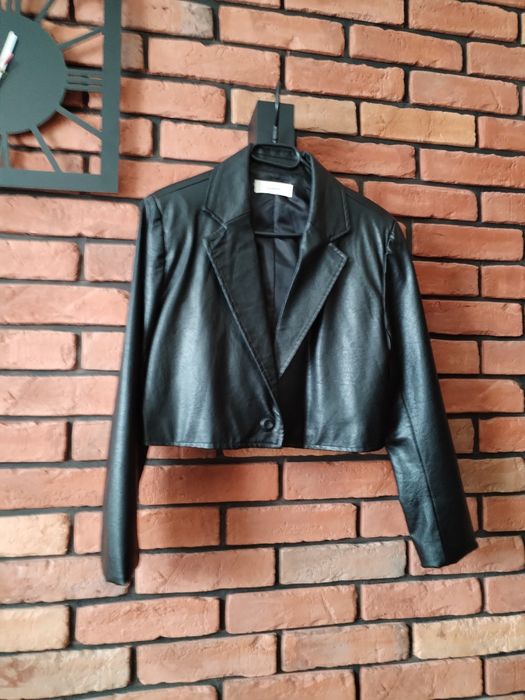 Marynarka, (żakiet) krótka czarna Reserved S/M