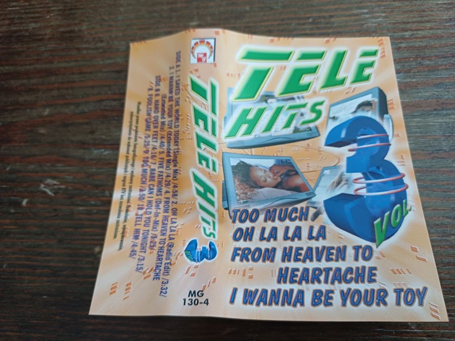 Kaseta audio Tele hits vol.3