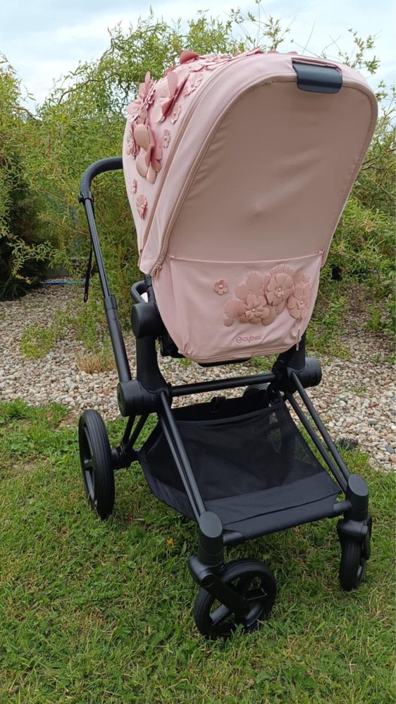 Wózek cybex priam simply flowers pink