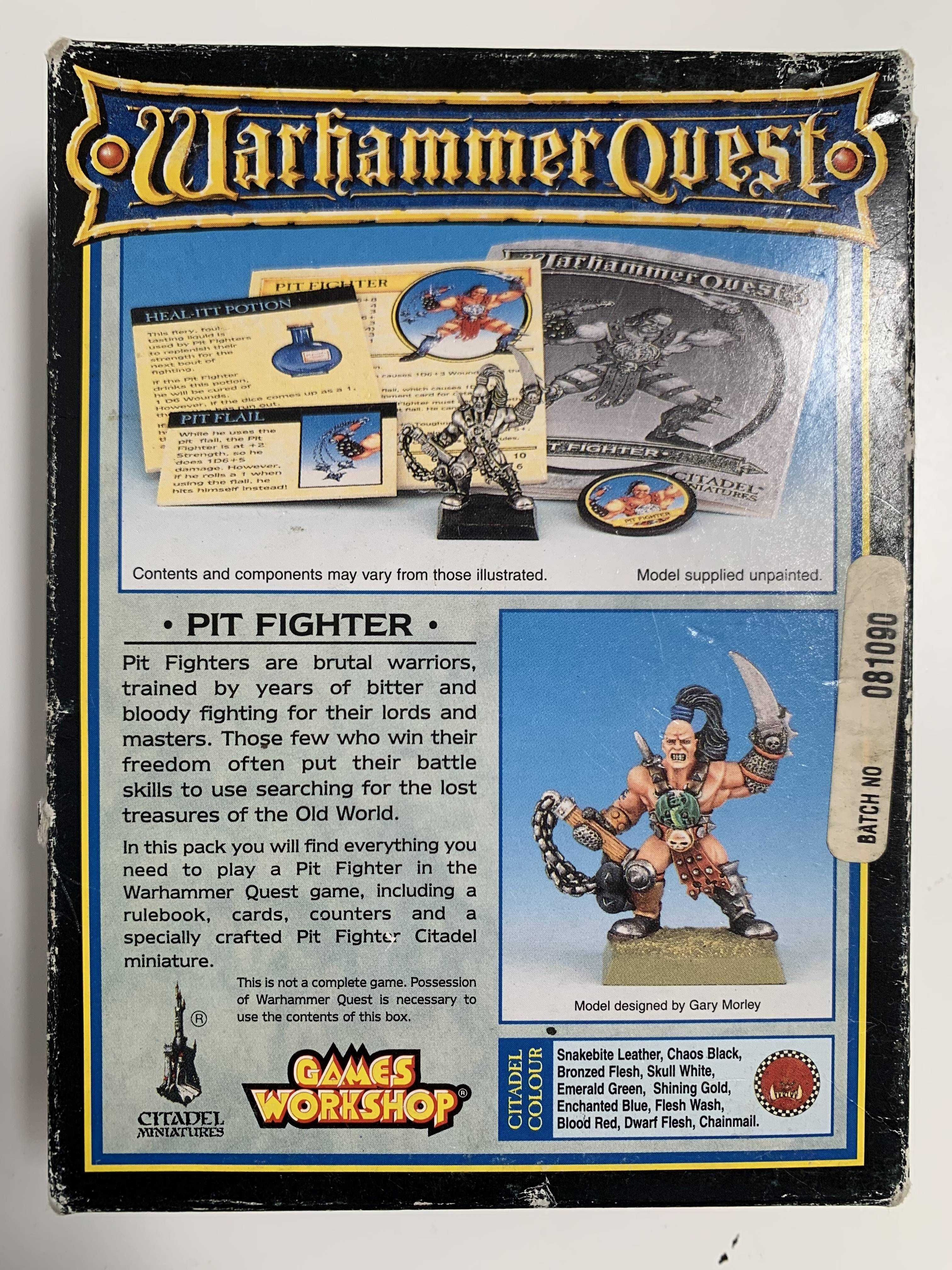 Warhammer Quest: Pit Fighter - figurka i box