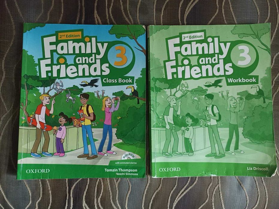 Family and Friends 3 2nd edition. Оригінал