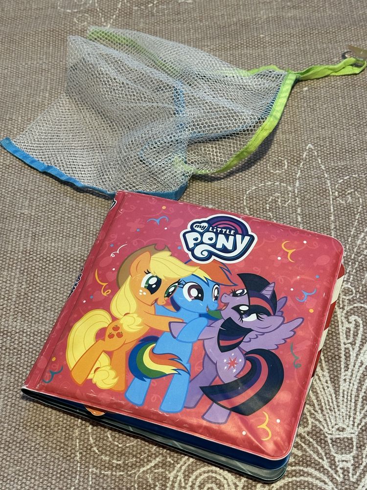 Ksiazeczka do kąpieli My Little Pony przyssawki