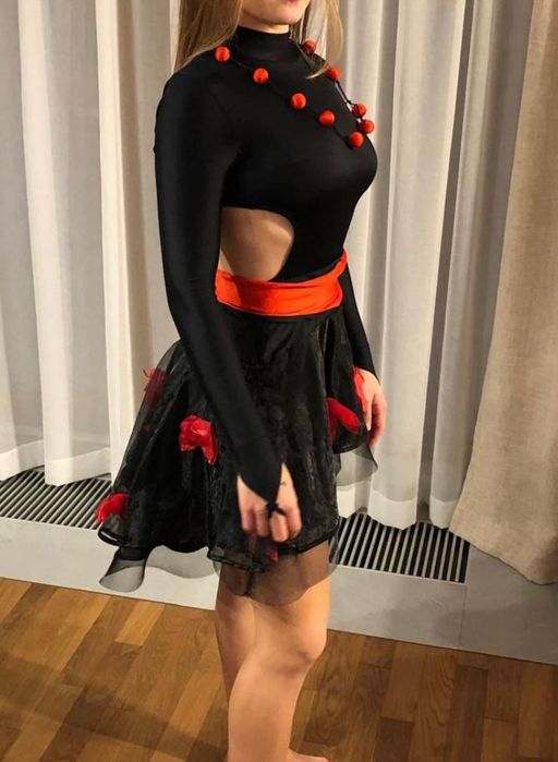 Sukienka do tańca towarzyskiego, łaciny, LA rozmiar 146,152,158