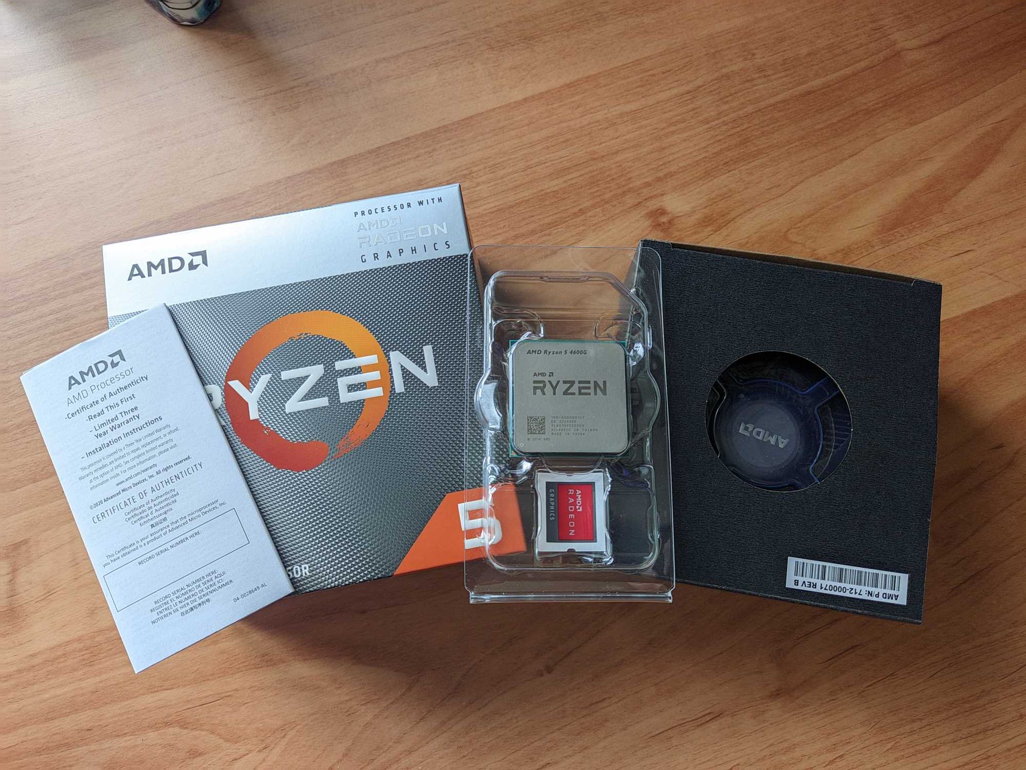 Процесор Ryzen 4600G AM4