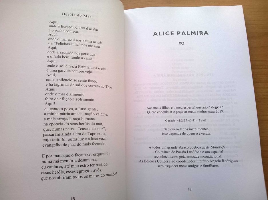 Mundo(s) Coletânea de Poesia Lusófona - Ângelo Rodrigues