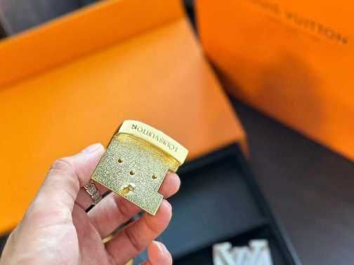 Pasek firmowy męski, damski, skóra Louis Vuitton 405317