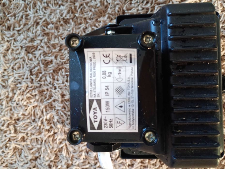 Halogeny, lampy. Lampa halogenowa na stojaku TOYA - 5 szt