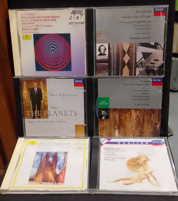 J.S.Bach, Mendelssohn etc 6 unidades