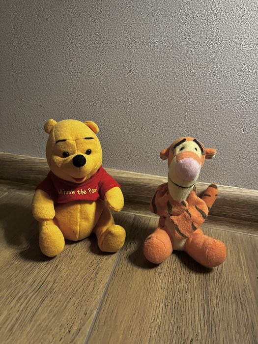 Kubuś Puchatek tygrysek dwa pluszaki zestaw