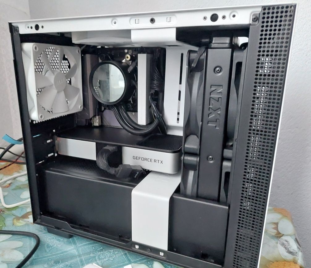 Ігровий комп'ютер Ryzen 5 7500F, B650, RTX 3060Ti білий