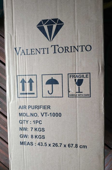 Odświeżacz powietrza Valenti Torinto  NOWY