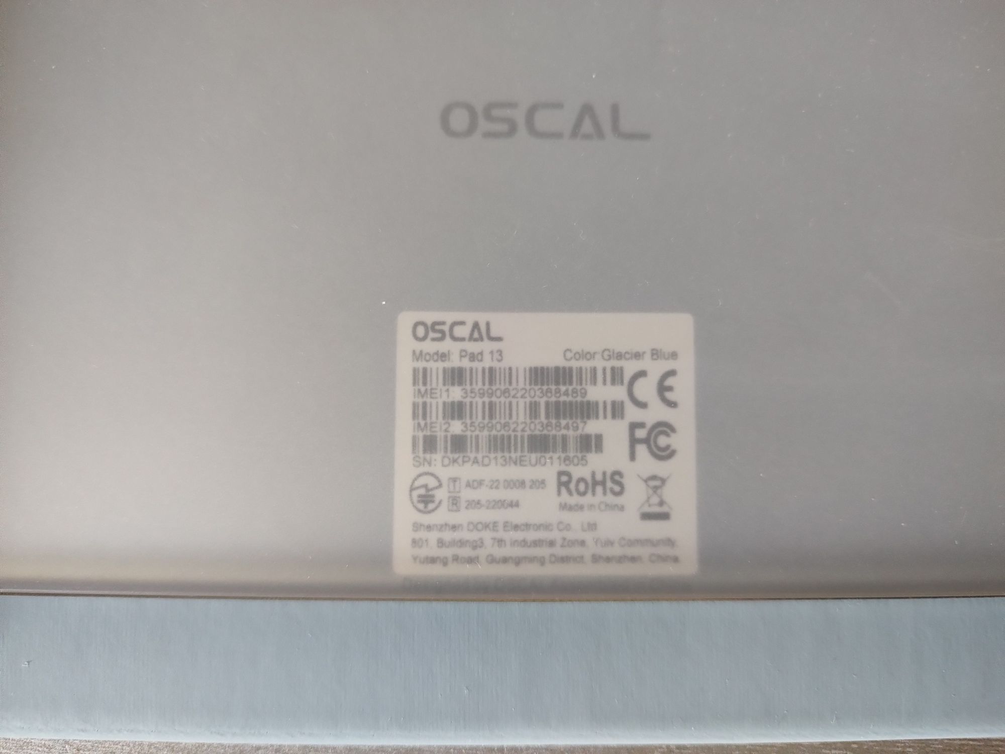 Планшетный компьютер OSCAL Pad 13 8-256 GB? 4G, Dual Sim+ПОДАРОК