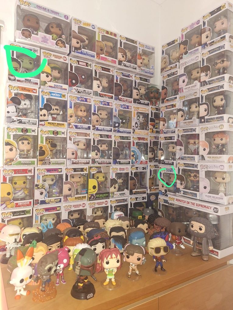Funkos pop vários preços