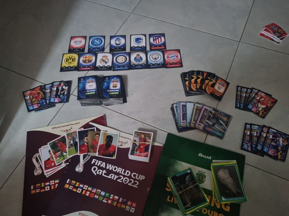 Cromos para colecionadores ou completar álbuns