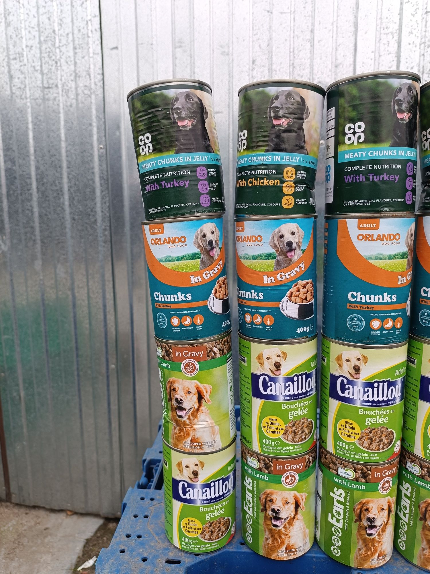 Karma puszka dla psa 20x400g mix