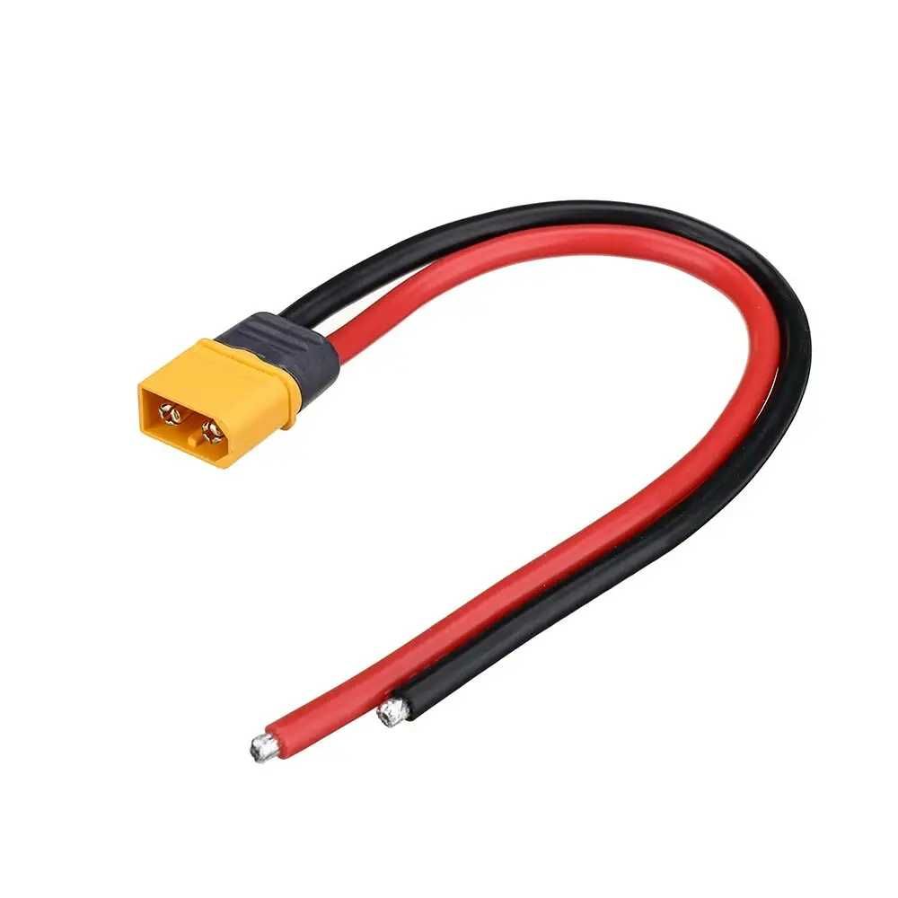 Разъем 15 см XT60 MALE (Папа) кабель питания 12AWG