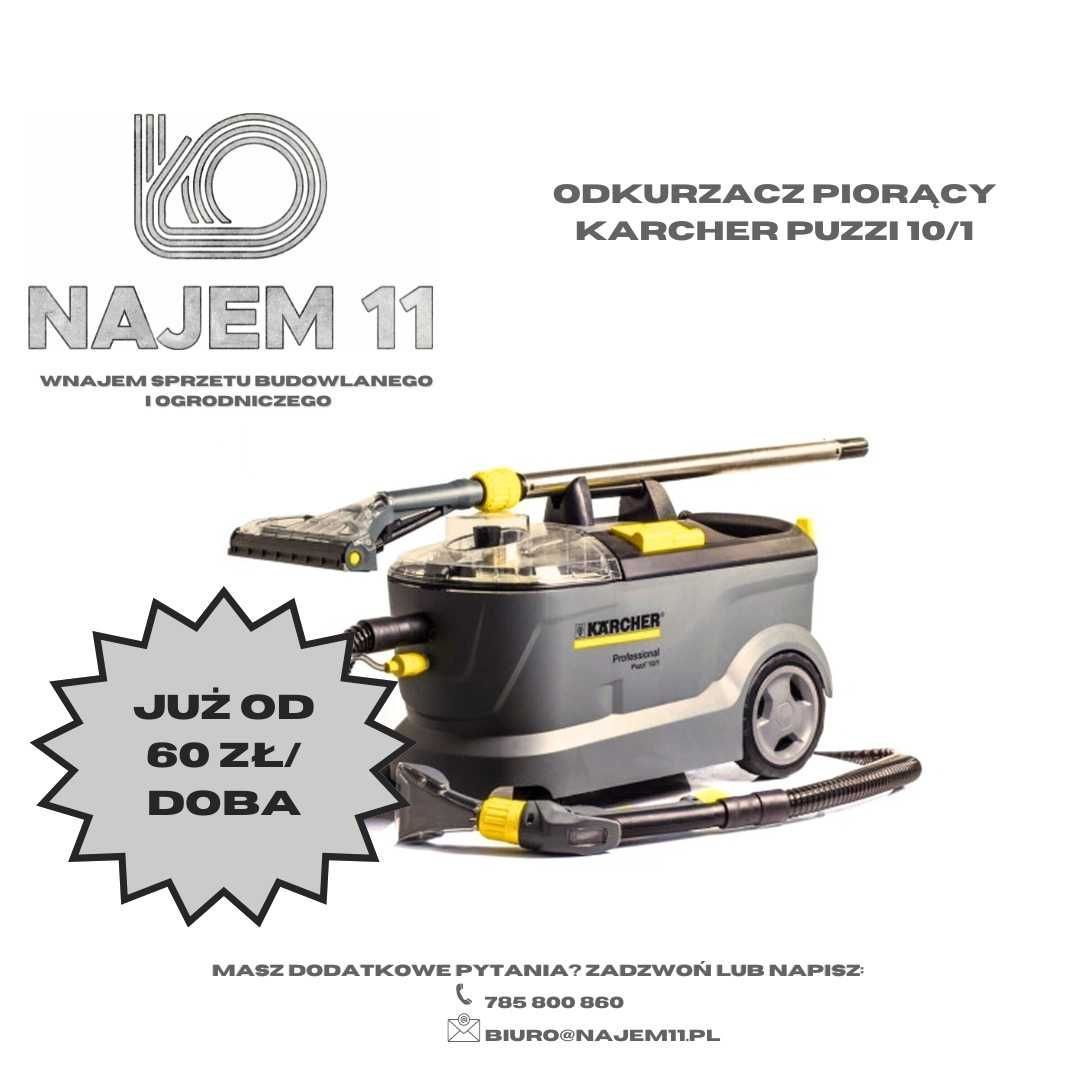 WYNAJEM - Odkurzacz Piorący Puzzi 10/1