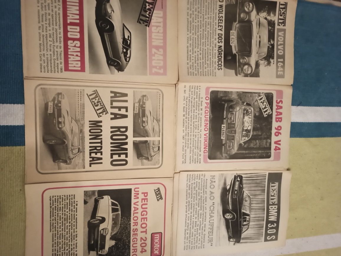Suplementos revista motor década 70