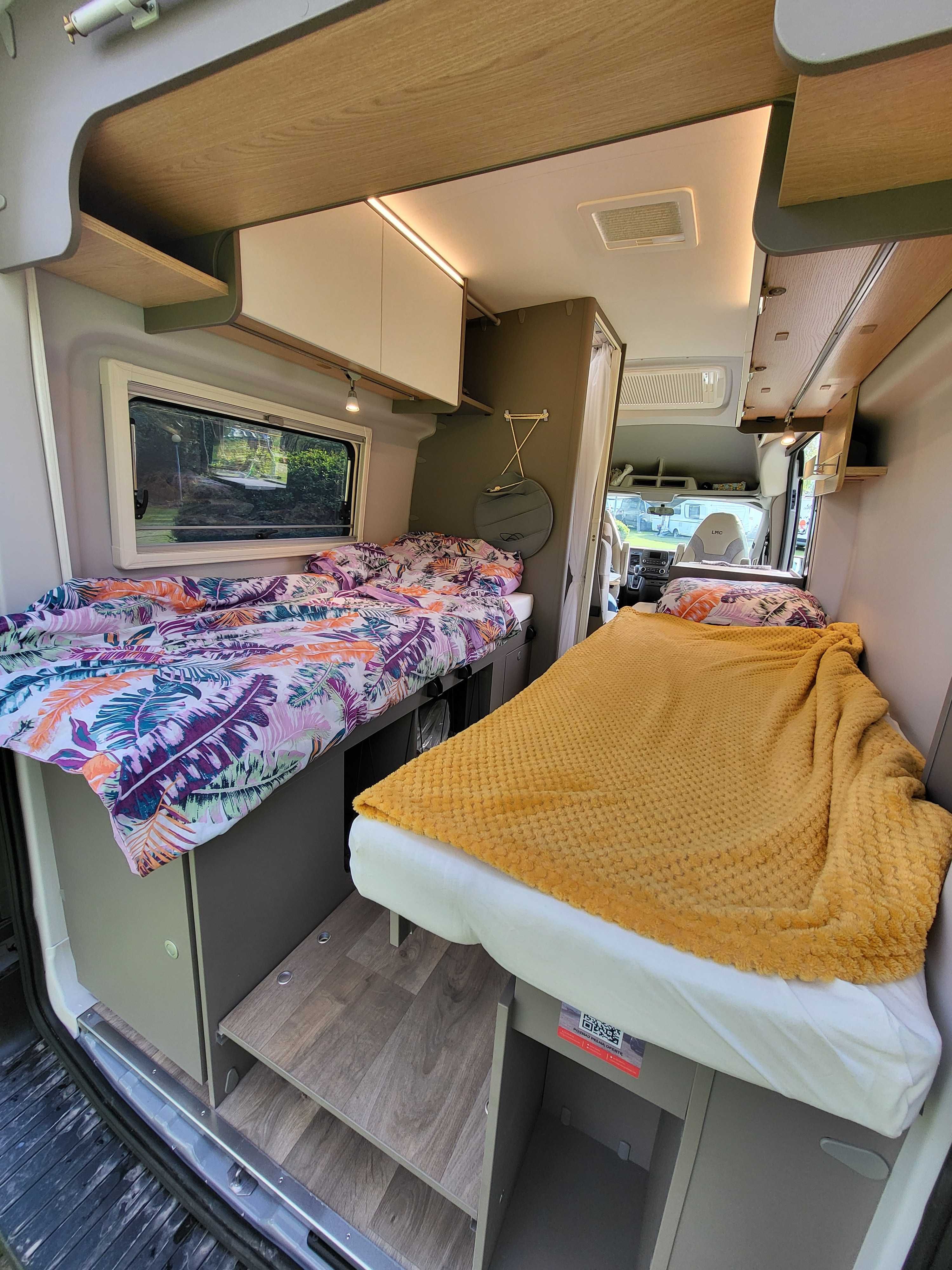 Wynajem kampervan 2+1 osobowy LMC INNOVAN 592 Ford Automat KellerKamp
