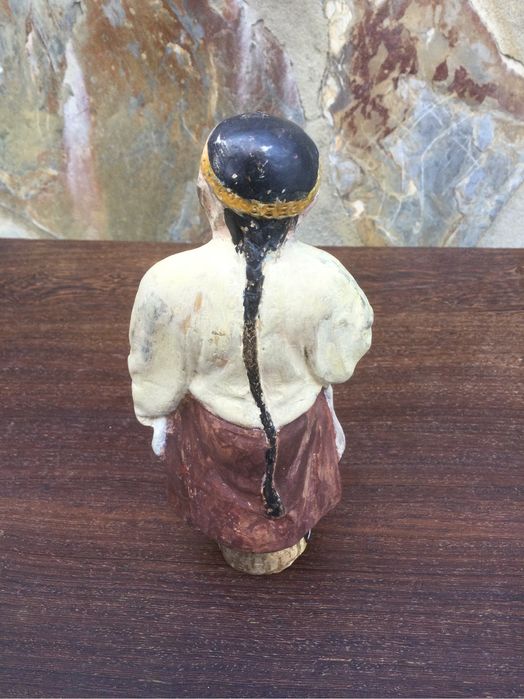 Escultura Ceramica Chinesa Séc XVIII 16 cm Altura