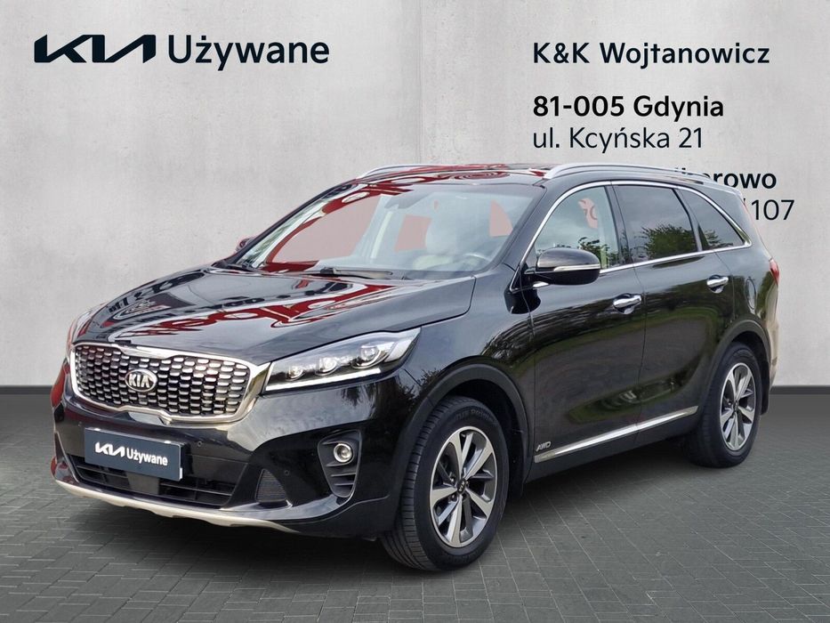 Kia Sorento 4x4 7os. LED Climatronic Navi Alu 18" Skóry Keyless Salon Kia