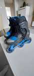 Rolki K2 TRIO 100 BLACK BLUE rozmiar 40,5