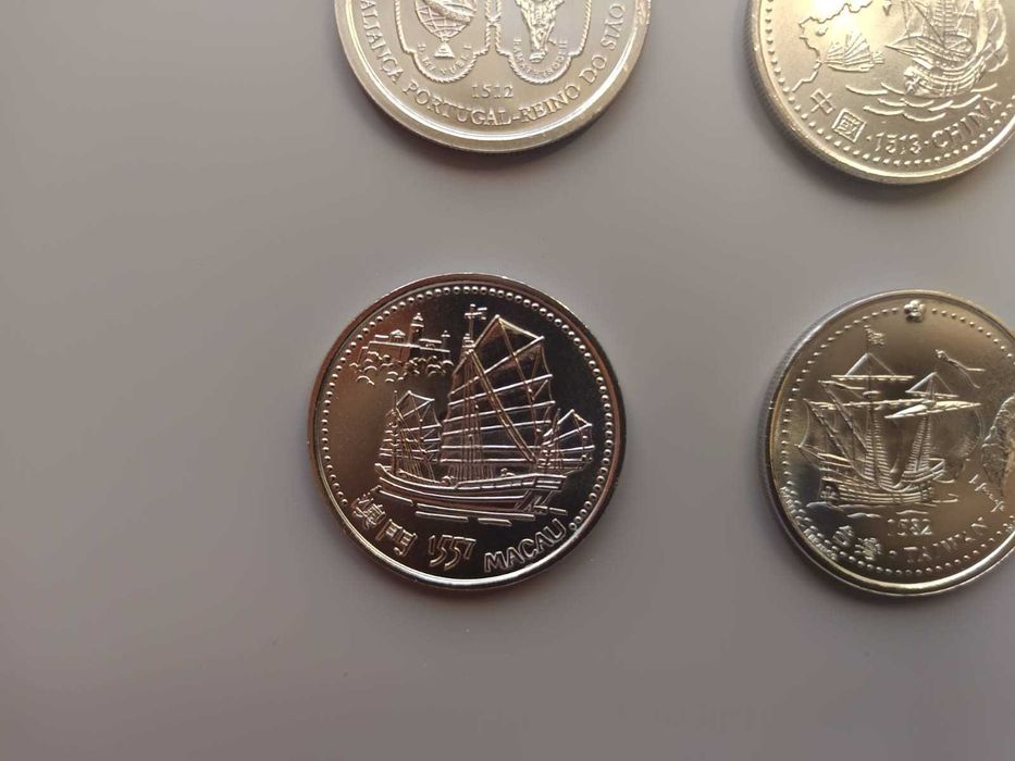 VII Série Moedas dos Descobrimentos – Cuproníquel (1996)