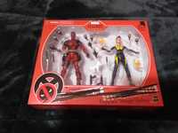 Figuras marvel legends pack deadpool e negasonic