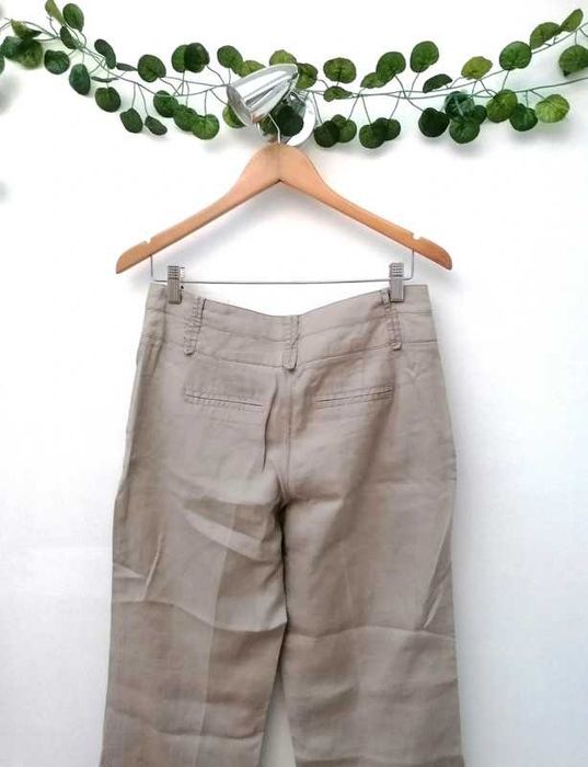 Calças Formais Cremes e Finas