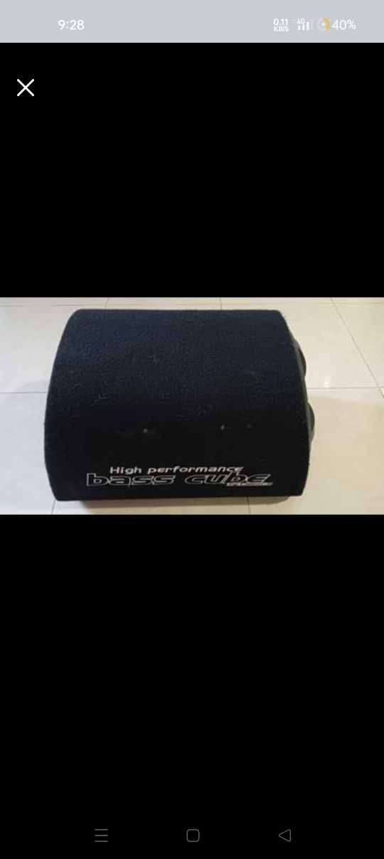 Caliber BCT112A Subwoofer com amplificador 1000 W
