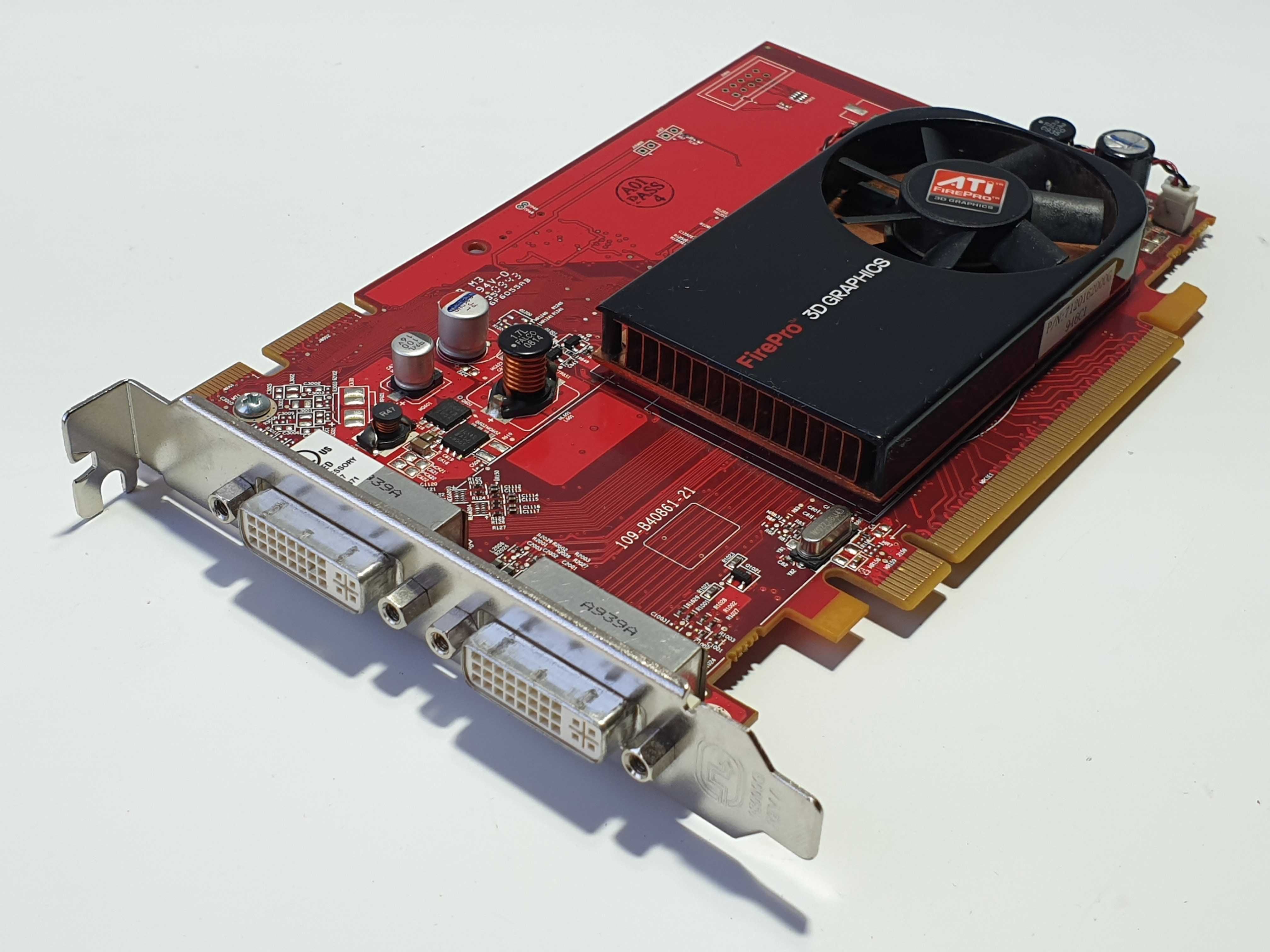 відеокарта ATI FirePro V3700 256Mb PCI-Ex DDR3 64bit (2xDVI)