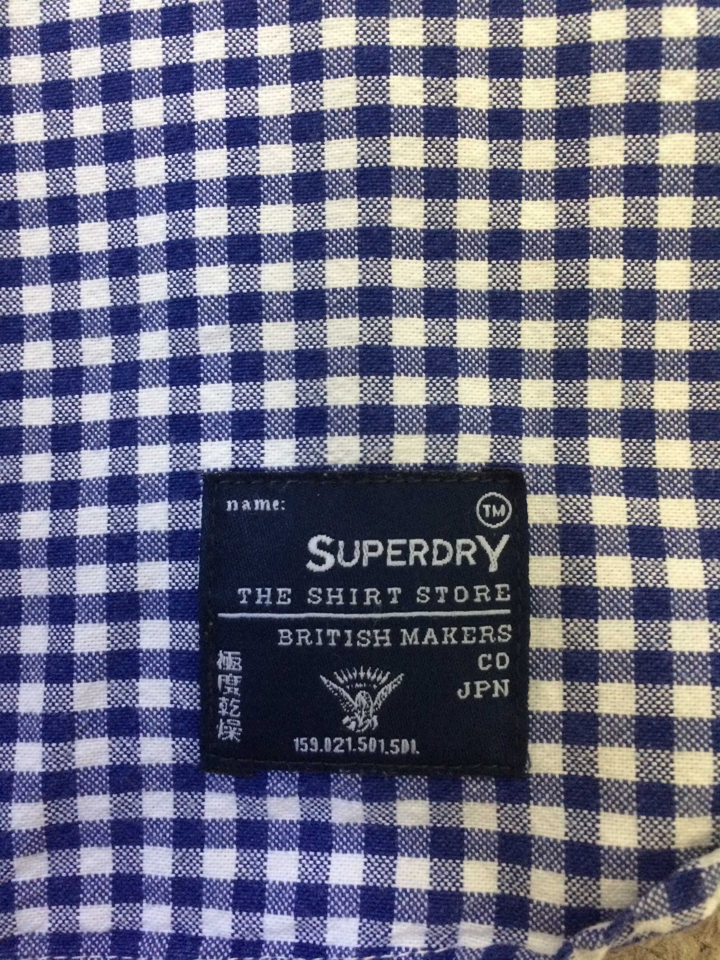 сорочка чоловіча, літня, Superdry, L(M), 10/10, теніска