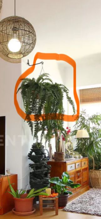 Vaso suporte para planta