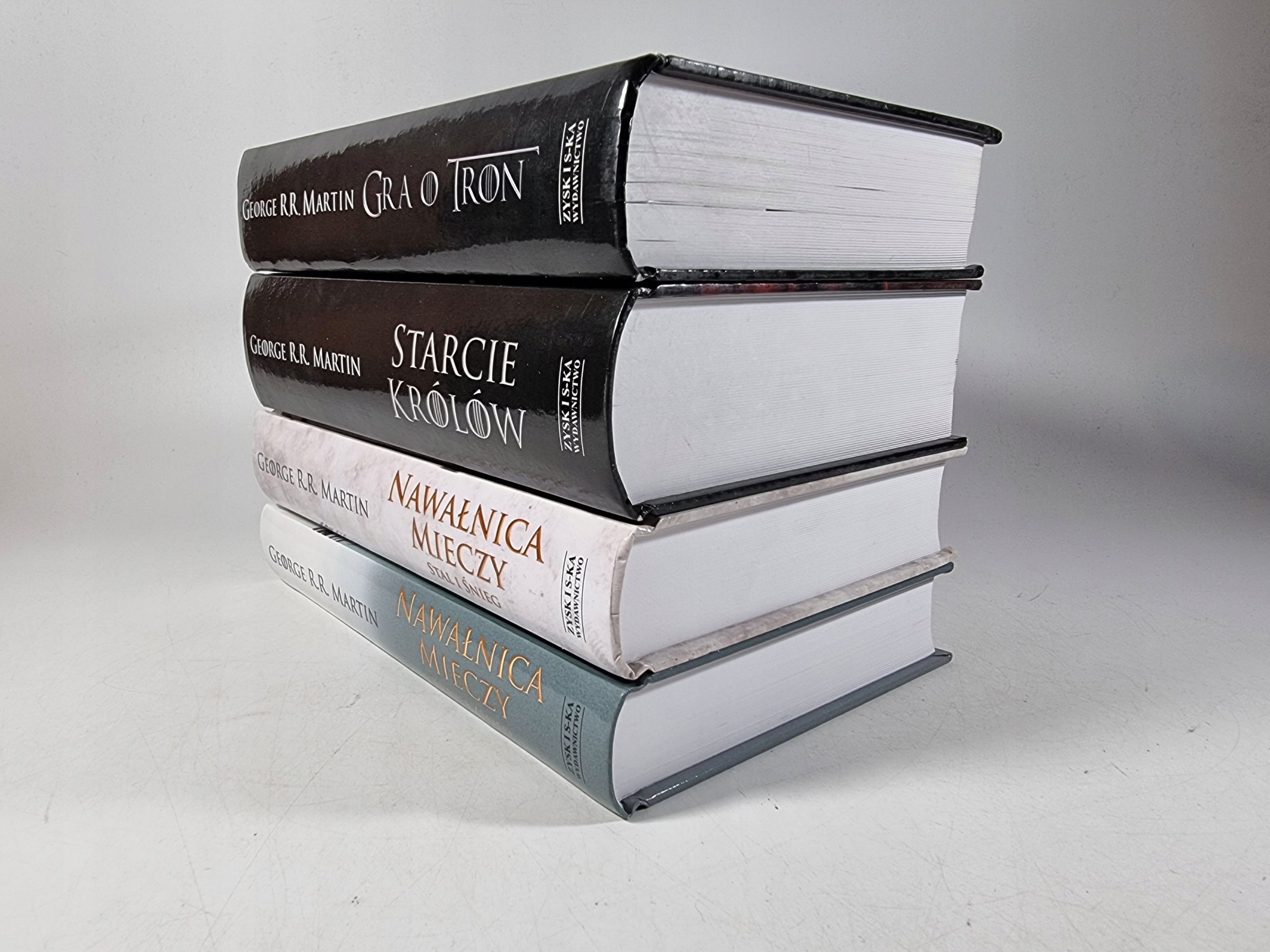 TWARDE / Gra o Tron 1-4 / George R.R. Martin