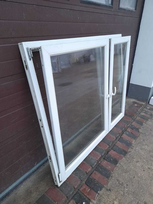 Okno 168x135 pcv okna białe dwuskrzydłowe DOWÓZ CAŁY KRAJ