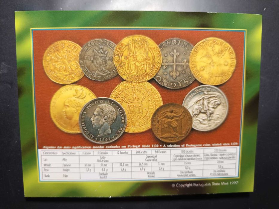 1997 – BNC – Série anual de moedas correntes