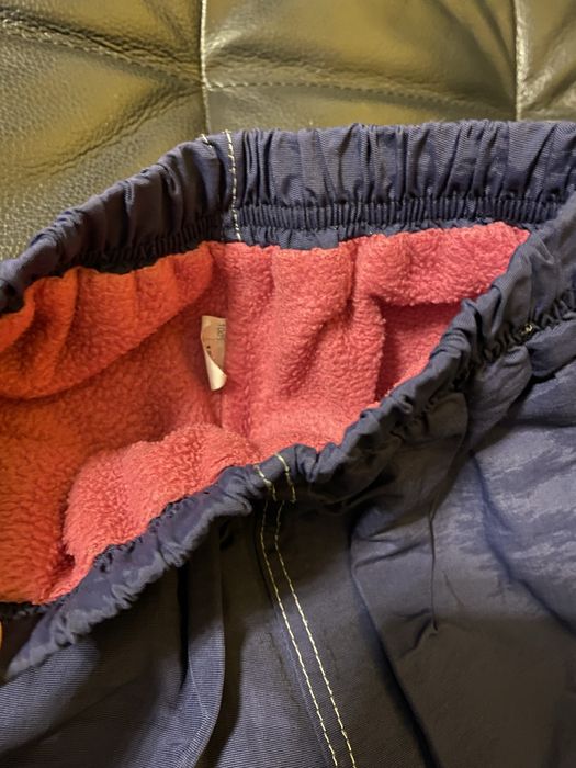 Spodnie zimowe dziecięce ocieplane, rozmiar 122