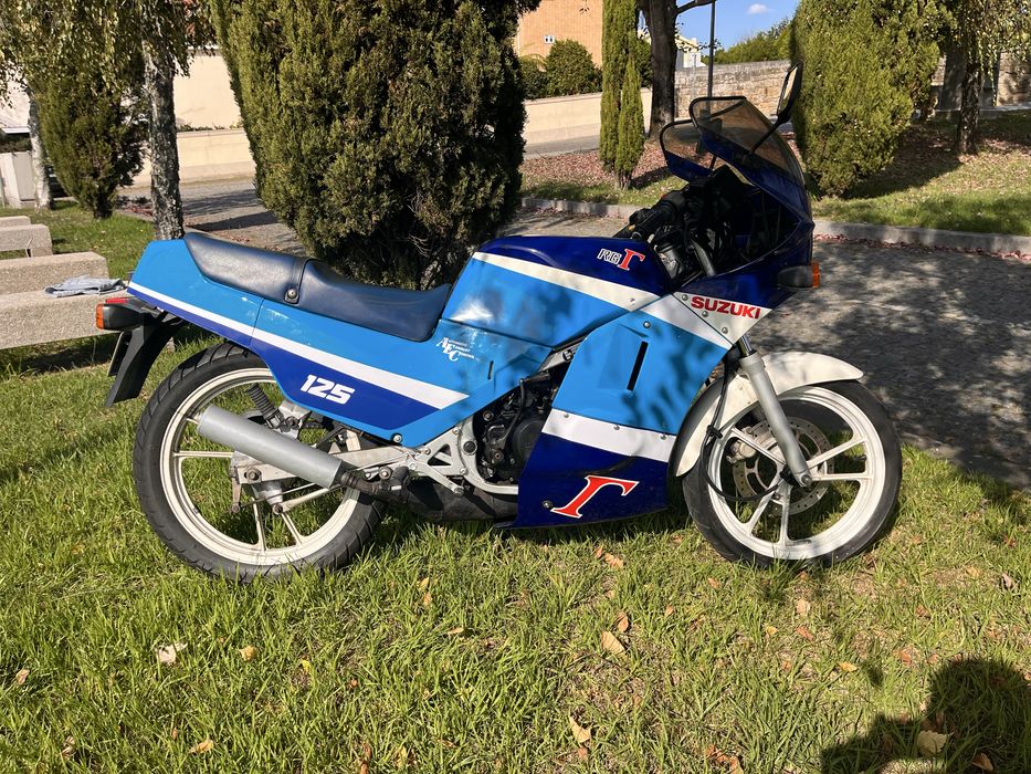 Suzuki RG Gamma 125 de 1987 toda original