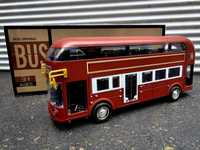 Super zabawka dla dzieci metalowy Autobus nowy światło dźwięk
