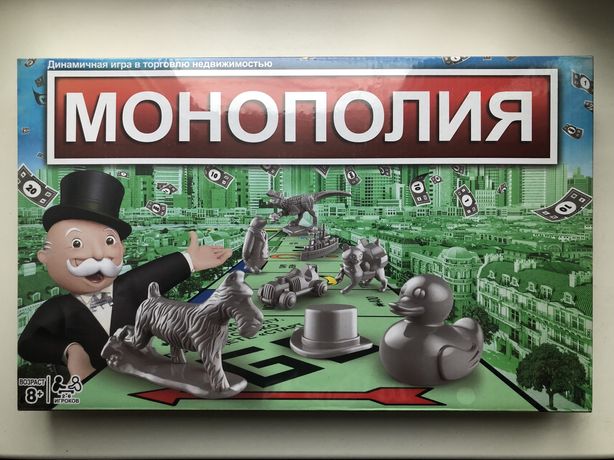 Настольная игра Монополия на русском Hasbro