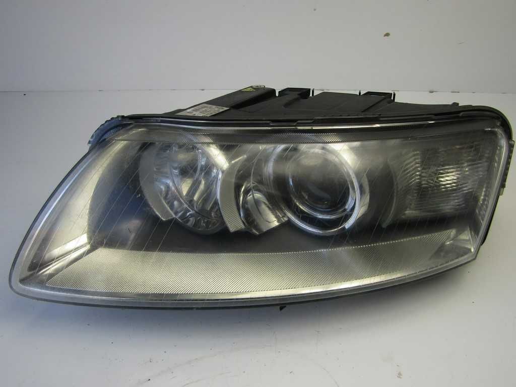 Audi A6 C6 lampa przód przednia lewa xenon