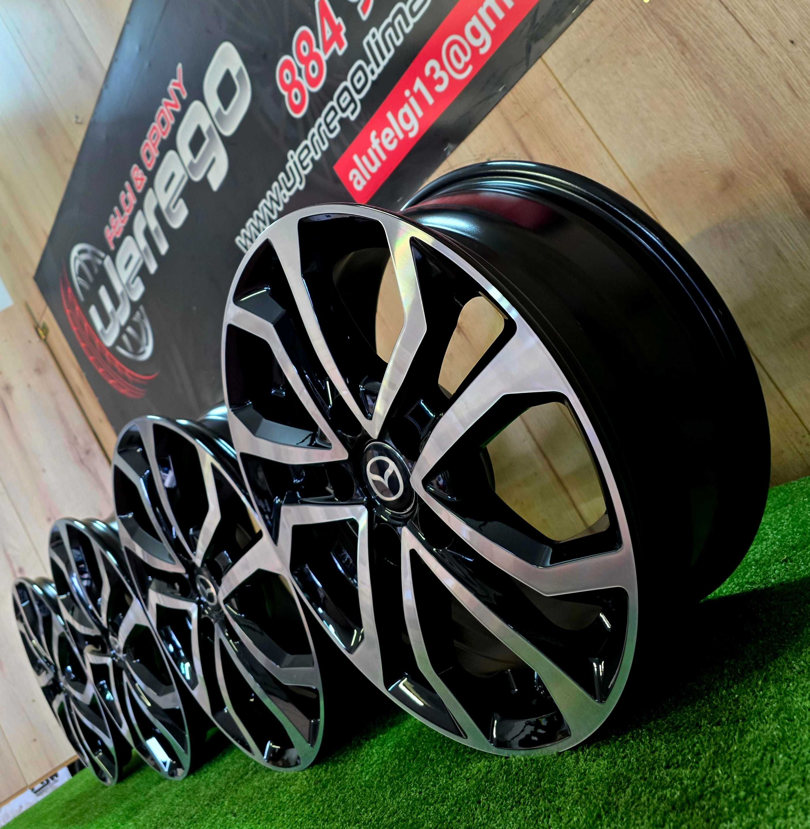 NOWE ALUFELGI MAZDA 17x5x114,3 - Mazda 3,5,6, Cx-3,Cx30,Cx5,Cx7