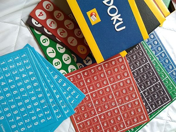 Игра Судоку новая полный комплект. Настольная игра Sudoku.