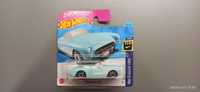 Hotwheels Barbie 1956 corvette NOWY! Niebieski